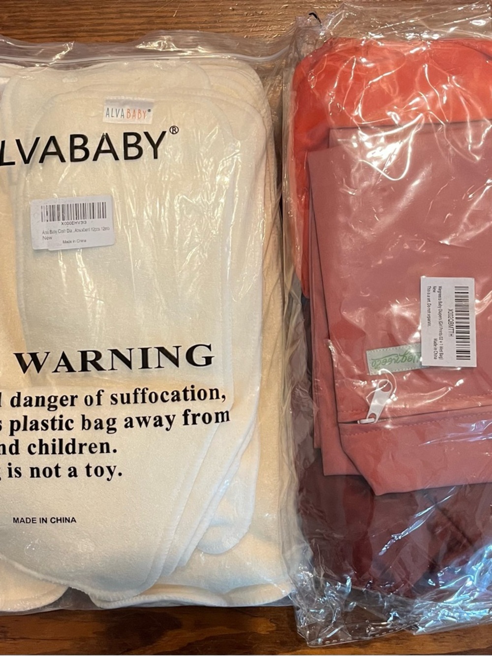 Cloth Baby Diapers with Diaper Inserts